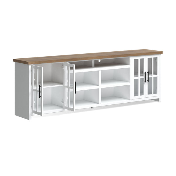 Hampton - TV Stand Console & Cable Management
