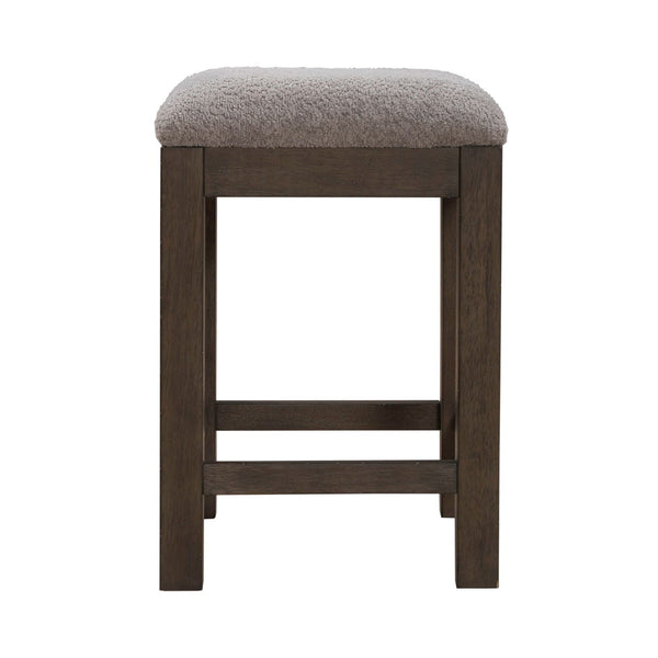 Cascade Falls - Upholstered Console Stool - Satin Espresso