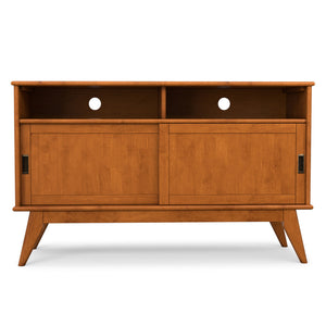 Draper - Handcrafted Mid Century Low TV Media Stand