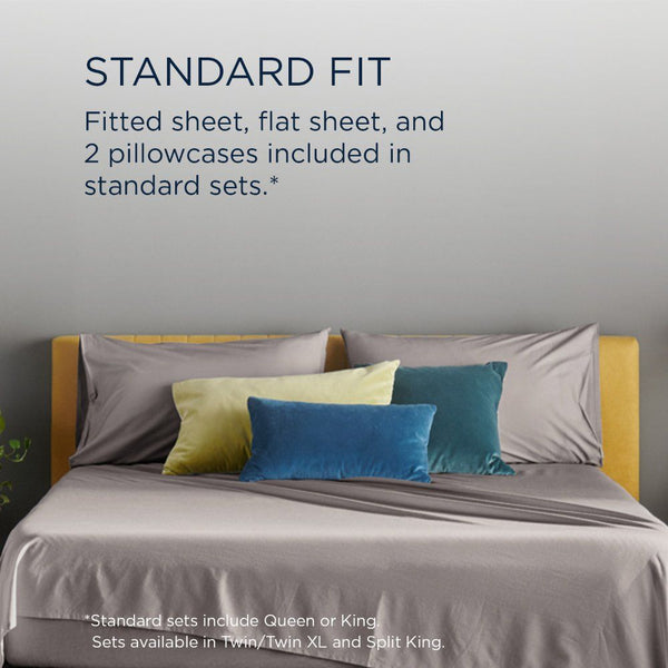 Linens - Tempur ProAir Sheet Set - Cool Gray