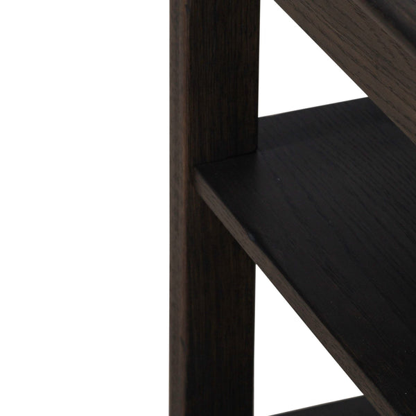 Wallace - Chair Side Table - Aged Oak