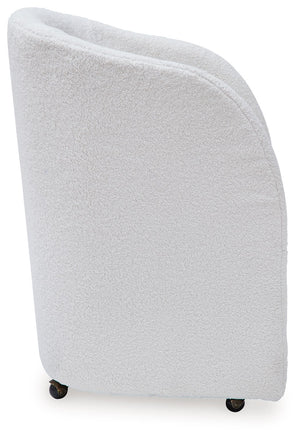 Rowanbeck - Dining Upholstered Arm Chair (Set of 2) - Ivory