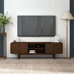 Alexa - TV Stand - Dark Brown / Wood