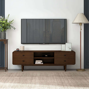 Alexa - TV Stand - Dark Brown / Wood