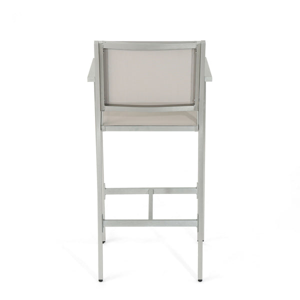 Outdoor Rust Proof Aluminum Barstools (Set of 2)
