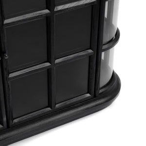 Carson - 4 Door Cabinet - Loft Black