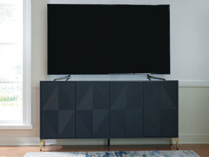 Loirwick - Accent Cabinet - Dark Blue