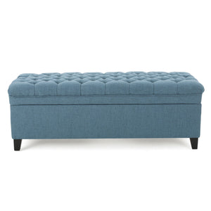 Juliana - Storage Ottoman With Birch Legs