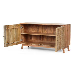 Boho - 2 Door Cabinet - Natural