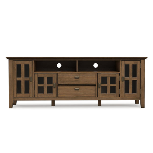 Artisan - TV Media Stand - Rustic Natural Aged Brown