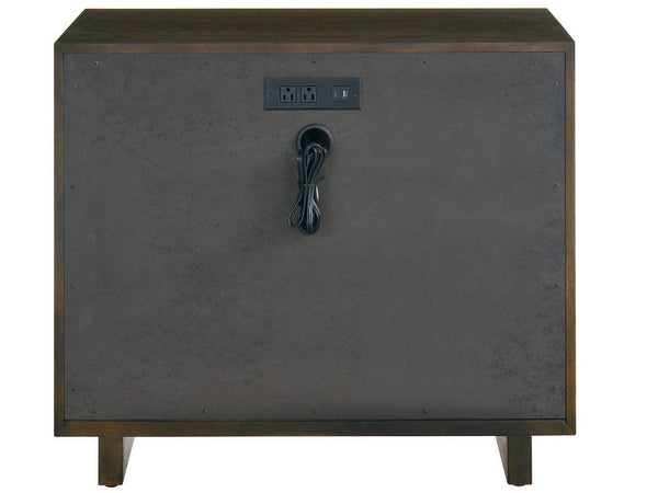 Modern - Three Drawer Nightstand