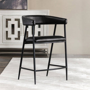 Preston - Counter Stool - Midnight Raven