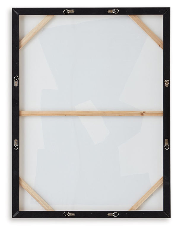Garviery - Wall Art - Black / Cream