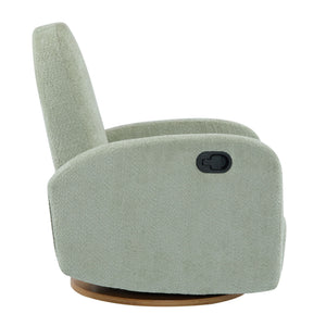 Contemporary 360 Swivel And Glider Recliner Chair