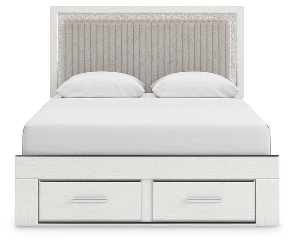 Zuraleus - Upholstered Panel Platform Storage Bedroom Set