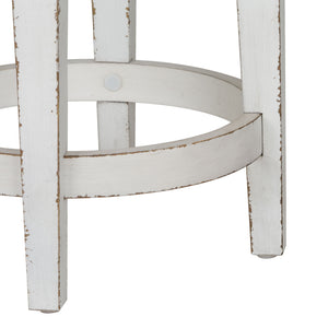 Magnolia Manor - Console Swivel Stool - Antique White