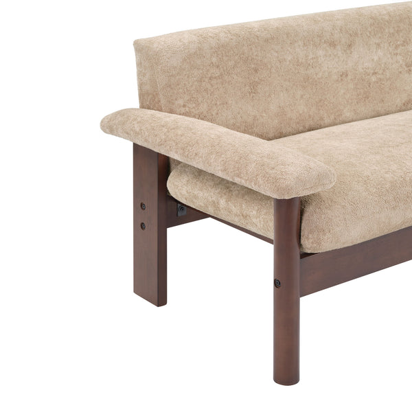 Modern Sofa Couch With Pillow Top Arms