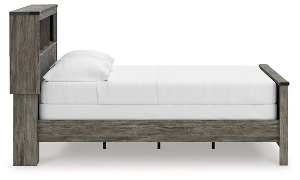 Frandern - Bookcase Panel Bedroom Set