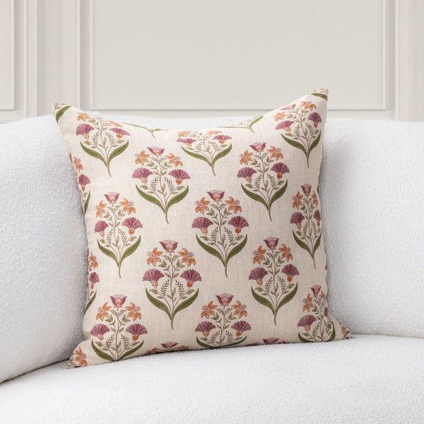 Bluffs - 22" x 22" Pillow - Olive Green / Multi