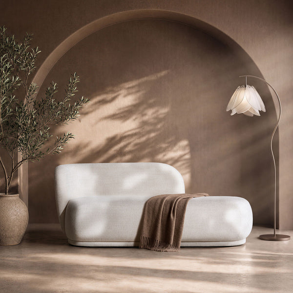 Aire - RAF Modern Rounded Chaise Lounge