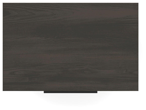 Shaehartin - Two Drawer Night Stand - Dark Brown