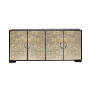 Barlowe - 4 Door Accent Cabinet - Cappuccino