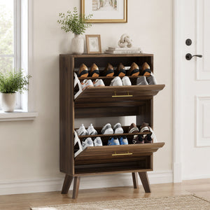 Flip Top Shoe Cabinet