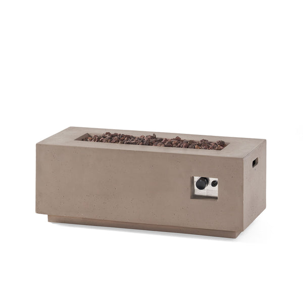 Contemporary Outdoor 40, 000 Btu Propane Fire Pit
