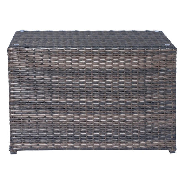 Comfortable Modern Patio Rattan Sectional Set With Cushions