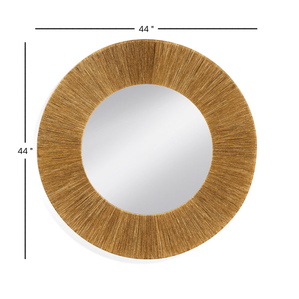 Lopez - Wall Mirror - Light Brown