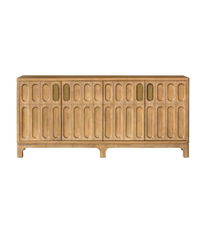Ryder - Server - Chestnut Elm / Antique Brass