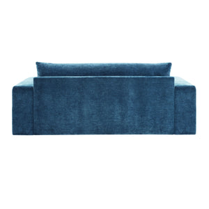 Upholstered 3 Seater Sofa With Wide Armrests