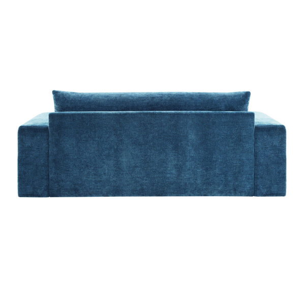 Upholstered 3 Seater Sofa With Wide Armrests
