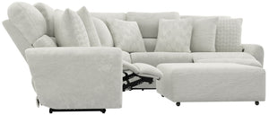 Majesty - Deep Seating Power Reclining Sectional And Ottoman