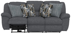 Trifecta - Sofa With 3 Recliners and Drop Down Table