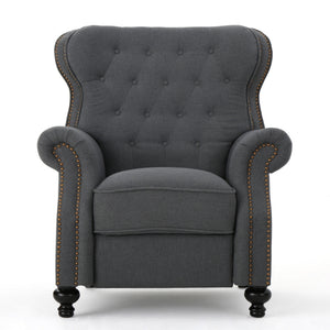 Modern Manual Push Back Recliner Chair