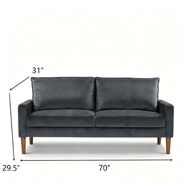 Upholstered Sofa, 3 Seater Couch For Living Room