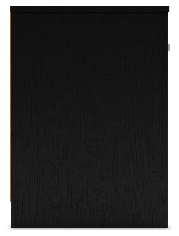 Finch - One Drawer Night Stand - 23" Height - Black