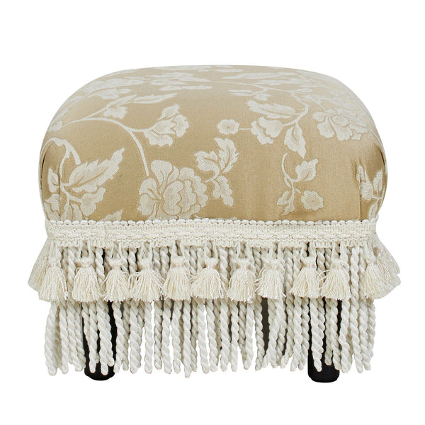 Fiona - Handcrafted Accent Footstool Ottoman