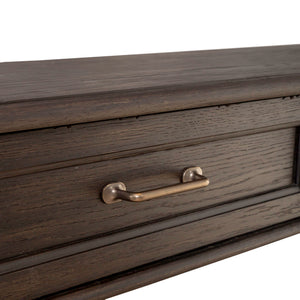 Mill Creek - 2 Drawer Sofa Table - Peppercorn