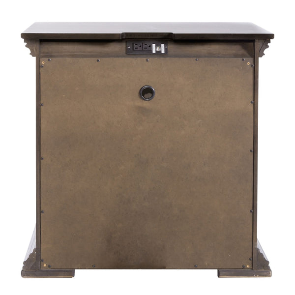 Big Valley - 2 Drawer Night Stand w/ Charging Station