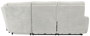 Majesty - Deep Seating Power Reclining Sectional And Ottoman