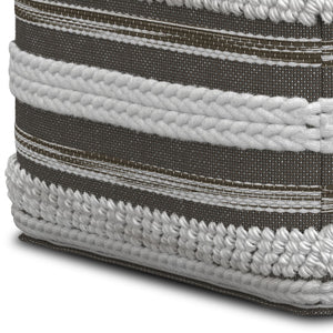 Sommer - Handcrafted Square Pouf