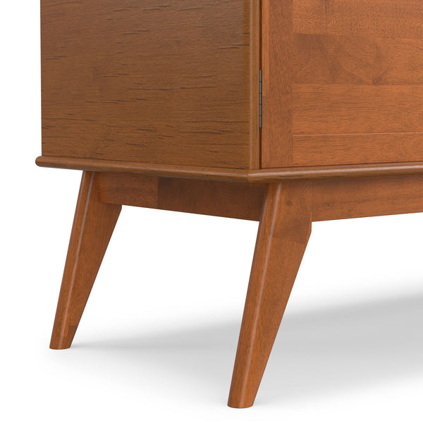 Draper - Handcrafted Mid Century Low TV Media Stand