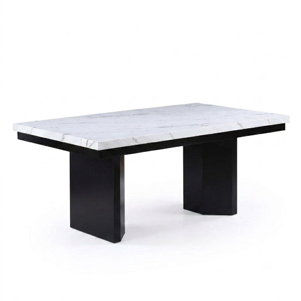 Dining Table For Kitchen - Black / White