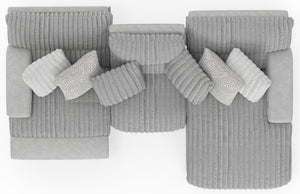 Abraxas - 3 Piece Reclining Sectional
