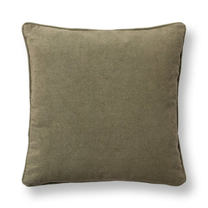 Folly - 22" x 22" Pillow - Olive Green / Multi