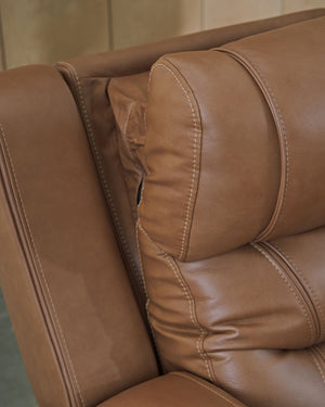 Knightington - Power Reclining Loveseat With Audio Seating