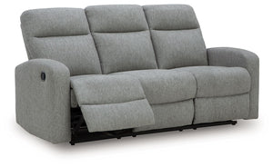 Gauntlet - 2 Pc. - Reclining Sofa And Loveseat - Sterling