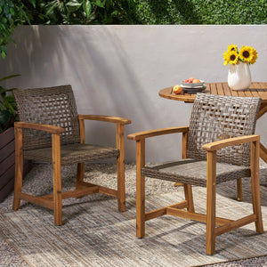 Hampton - Dining Chair (Set of 2) - Brown